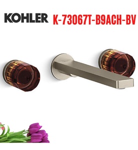 Vòi Lavabo Nóng Lạnh Âm Tường Mỹ Kohler Composed K-73067T-B9ACH-BV