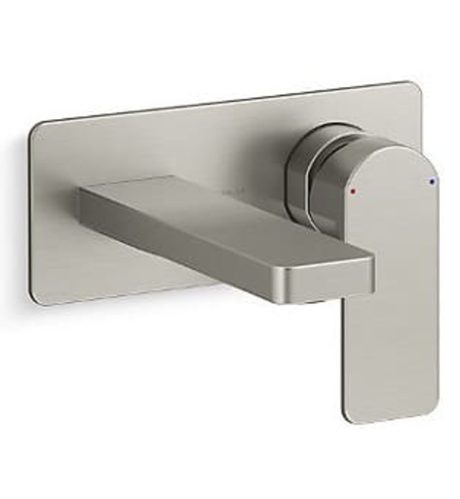 Vòi Lavabo Nóng Lạnh Âm Tường Mỹ Kohler Parallel K-23485T-B4-BL