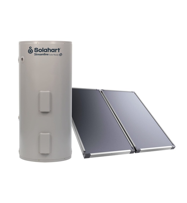 Máy Nước Nóng Tấm Phẳng Úc Tách Rời 300L Solahart Streamline 322RLX