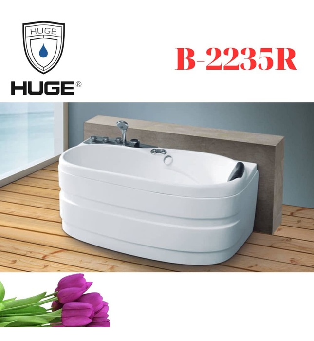 Bồn Tắm Massage Yếm Phải Huge B-2235R