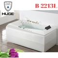 Bồn Tắm Massage Yếm Trái Huge B-2213L