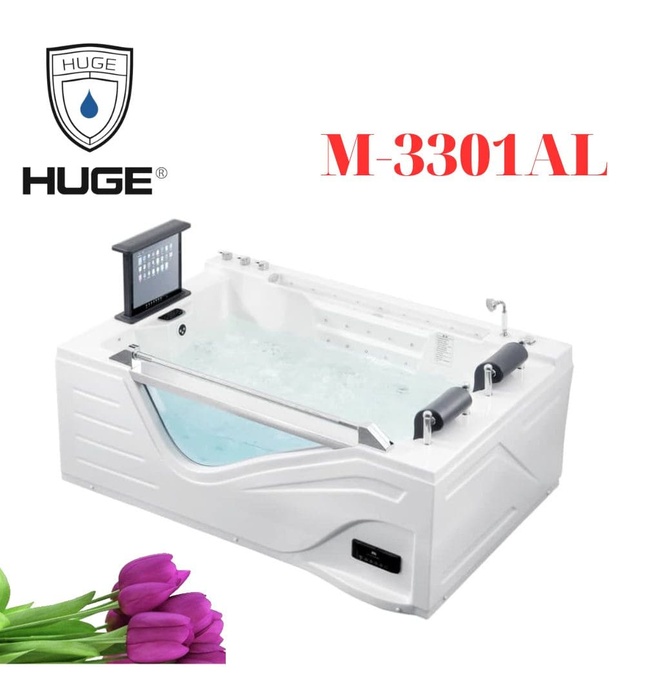 Bồn Tắm Massage Yếm Trái Huge M-3301AL