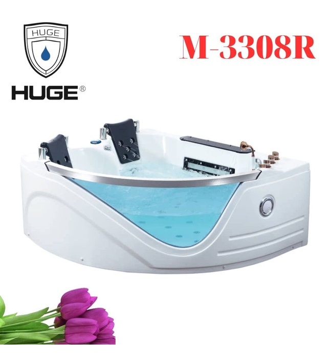 Bồn Tắm Massage Yếm Phải Huge M-3308R