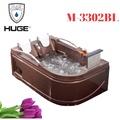 Bồn Tắm Massage Yếm Trái Huge M-3302BL