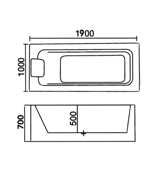 Bồn Tắm Massage Huge B-2260