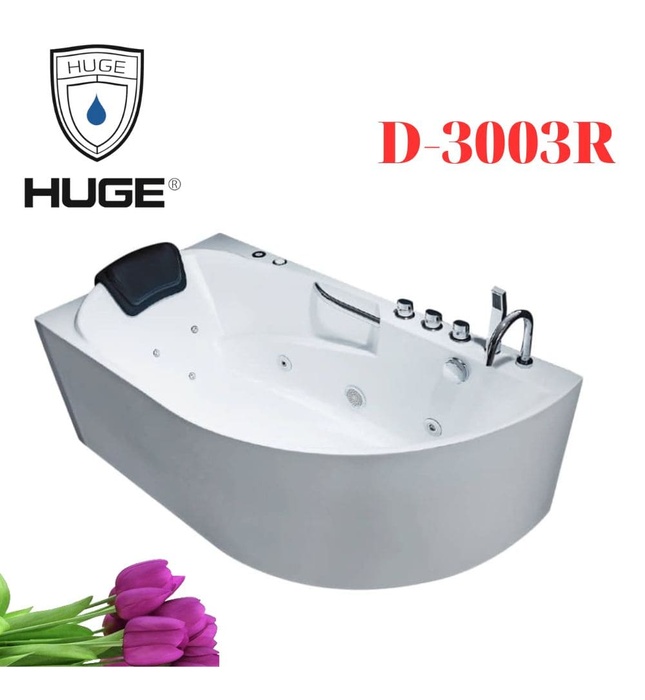 Bồn Tắm Massage Yếm Phải Huge D-3003R