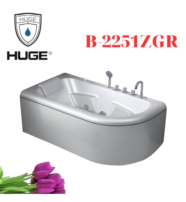 Bồn Tắm Massage Yếm Phải Huge B-2251ZGR