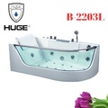 Bồn Tắm Massage Yếm Trái Huge B-2203L