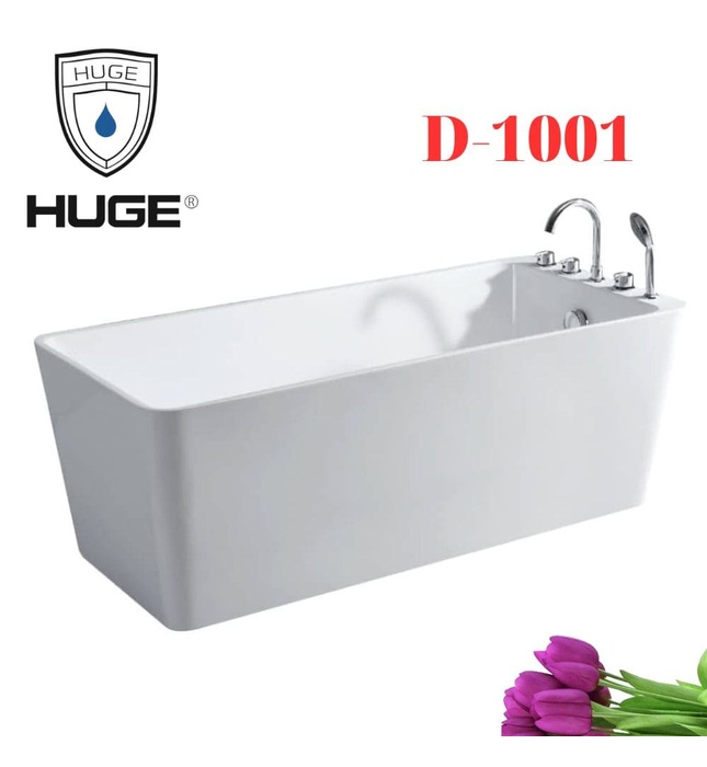 Bồn Tắm Độc Lập Huge D-1001 (1.3m-1.4m-1.5m-1.6m)