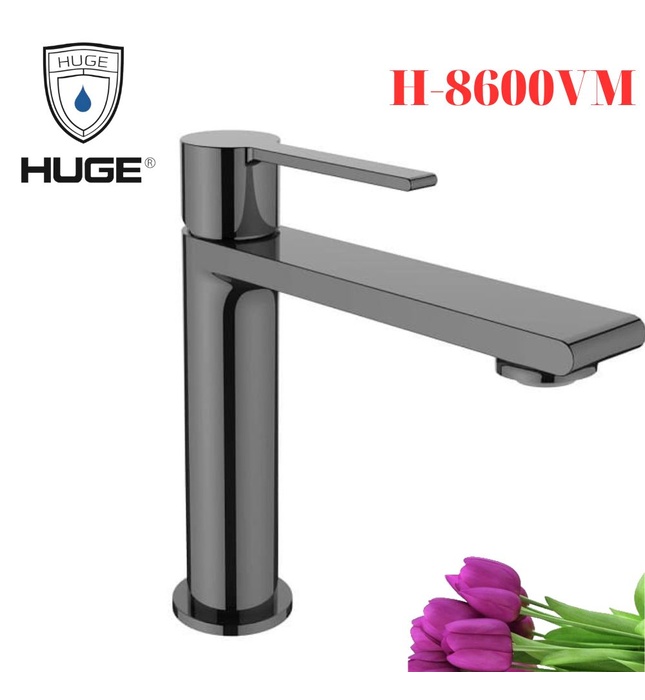 Vòi chậu Lavabo nóng lạnh Huge H-8600VM