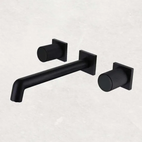 Vòi Lavabo Gắn Tường Nóng Lạnh Huge H-VT200B2