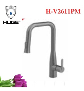 Vòi chậu rửa bát dây rút Huge H-V2611PM