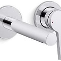 Vòi Lavabo Nóng Lạnh Âm Tường Mỹ Kohler Elate K-24845T-4-BL