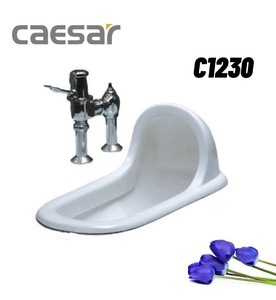Bồn Cầu Xổm Caesar C1230 (Bỏ mẫu)
