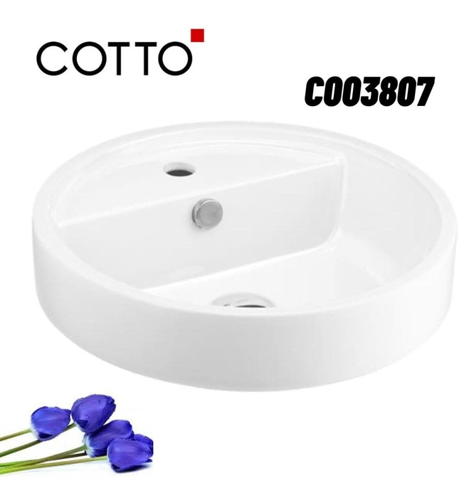 Chậu rửa mặt đặt bàn COTTO C003807