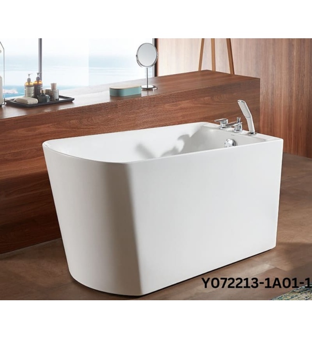 Bồn Tắm Đặt Sàn Vuông 1.35m JOMOO Y072213-1A01-1