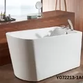 Bồn Tắm Đặt Sàn Vuông 1.35m JOMOO Y072213-1A01-1