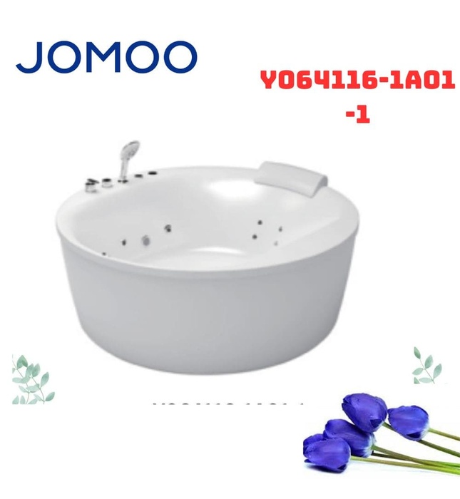 Bồn Tắm Tròn Massage 1.6m JOMOO Y064116-1A01-1