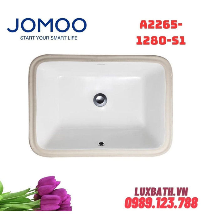 Chậu Lavabo Âm Bàn JOMOO 12145-1/01Z-1