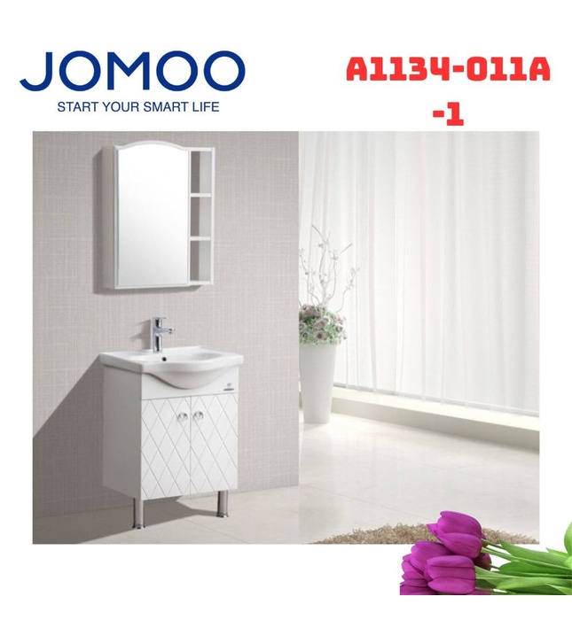 Tủ Chậu Liền Gương JOMOO A1134-011A-1