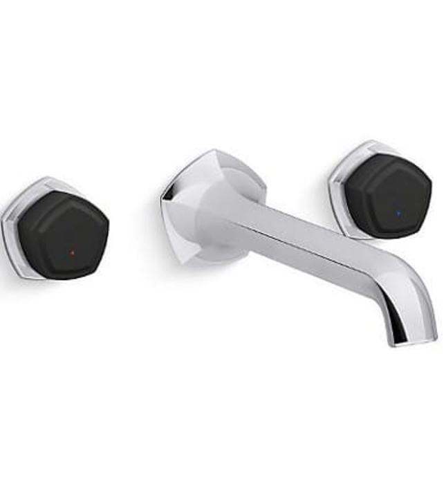 Vòi Lavabo Âm Tường Mỹ Kohler Occasion K-EX27103T-9-AF