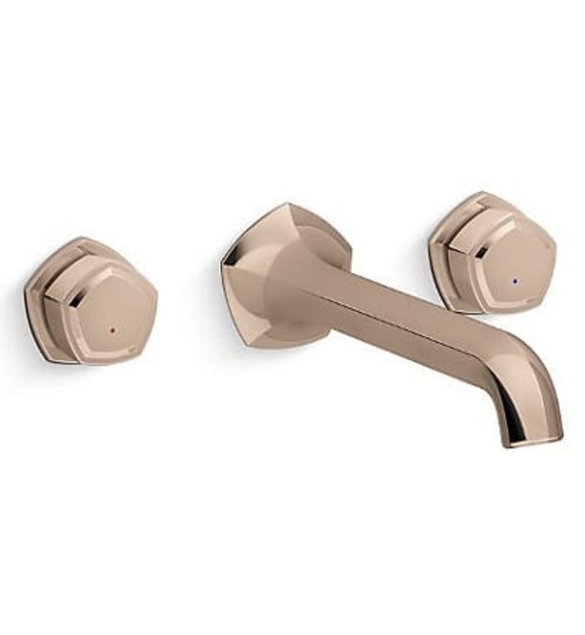 Vòi Lavabo Âm Tường Mỹ Kohler Occasion K-EX27103T-9-RGD