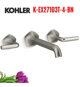 Vòi Lavabo Nickel Mờ Kohler Occasion K-EX27103T-4-BN