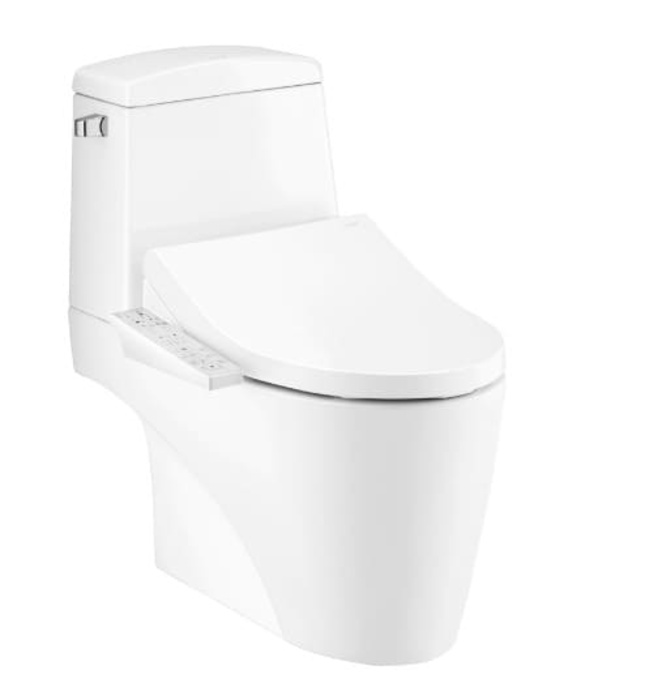 Bàn Cầu 2 Khối Nắp Điện Tử COTTO Riviera C13527(CV3)