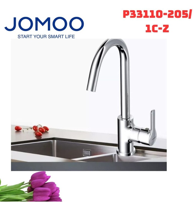 Vòi chậu rửa bát nóng lạnh Jomoo P33110-205/1C-Z