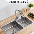 Chậu rửa bát 2 hố lệch Jomoo P06118-7Z-2