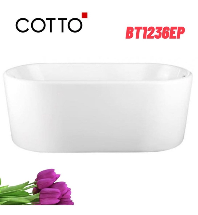 Bồn tắm đặt sàn 1.7m COTTO BT1236EP