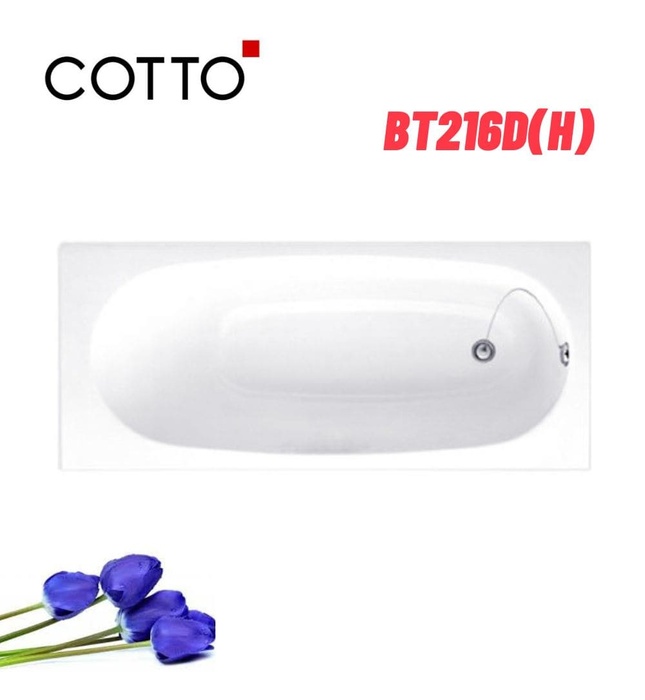 Bồn tắm xây 1.6m COTTO BT216D(H)