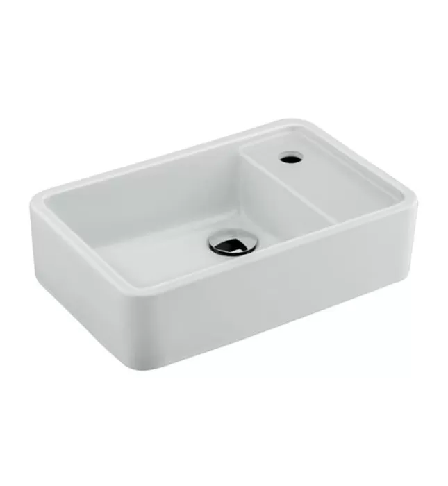 Chậu Lavabo Treo Tường COTTO C0065 MLG Màu Xám