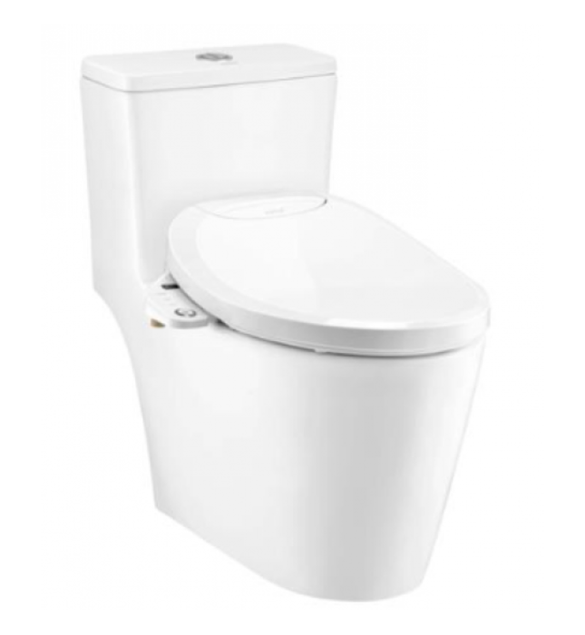 Bàn Cầu 1 Khối Nắp Điện Tử COTTO C110507(CV7)