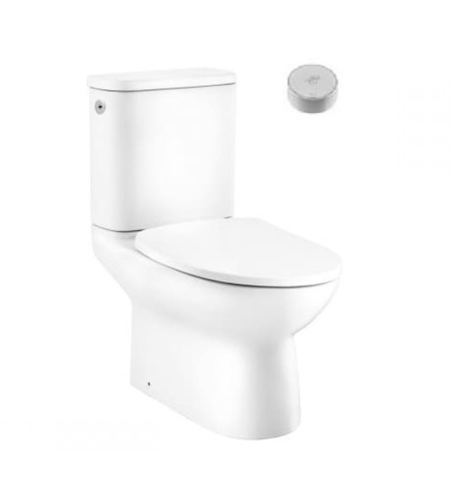 Bàn Cầu 2 Khối Nút Xả Cảm Biến COTTO C126227