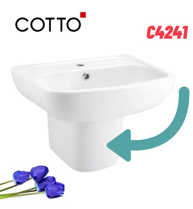 Chân Ngắn Treo Tường COTTO C4241