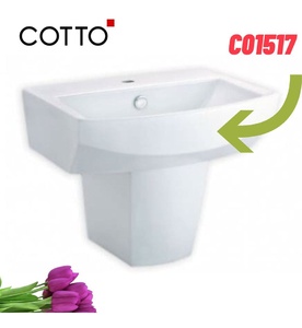 Chậu Rửa Lavabo Treo Tường COTTO C01517