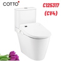 Bàn Cầu 2 Khối Nắp Điện Tử COTTO C125317(CV4)