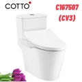 Bàn Cầu 2 Khối Nắp Điện Tử COTTO C167507(CV3)