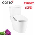 Bàn Cầu 2 Khối Nắp Điện Tử COTTO C167507(CV6)