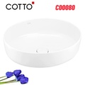 Chậu rửa mặt đặt bàn COTTO C00080