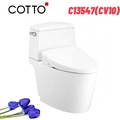 Bàn Cầu 2 Khối Nắp Điện Tử COTTO C13547(CV10)