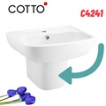 Chân Ngắn Treo Tường COTTO C4241