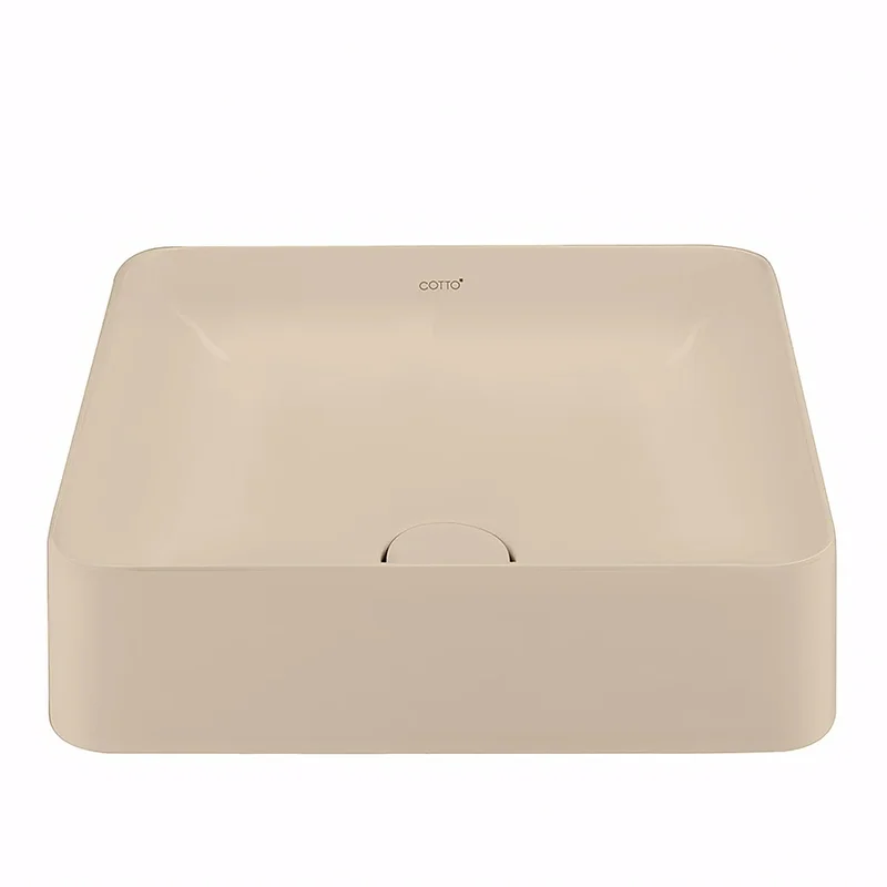 Chậu Lavabo Dương Bàn COTTO C00341 MIR Màu Be
