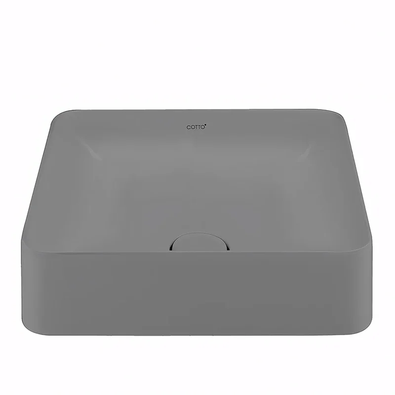 Chậu Lavabo Dương Bàn COTTO C00341 MSL Màu Xám Mờ