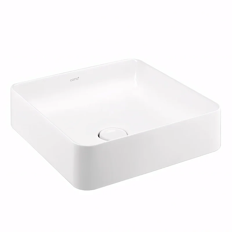 Chậu Lavabo Dương Bàn COTTO C00341 MWH Màu Trắng Mờ