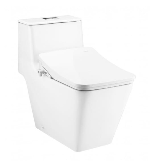 Bàn Cầu 1 Khối Nắp Điện Tử COTTO C10327(CV8)