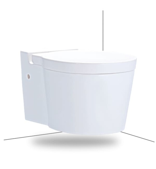 Bàn cầu treo tường nắp ngồi rơi êm COTTO C198817