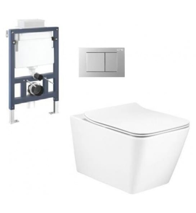 Bàn cầu treo tường thoát ngang COTTO SC197627(T)