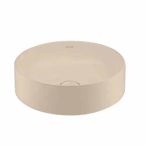 Chậu Lavabo Dương Bàn COTTO C00340 MIR Màu Be